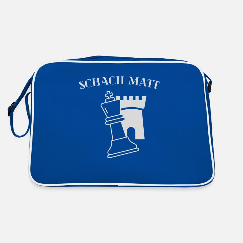 Schach Schach-Matt Retro Tasche