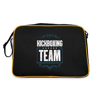 Kickboxing Team - Retro Bag - black/gold - Back