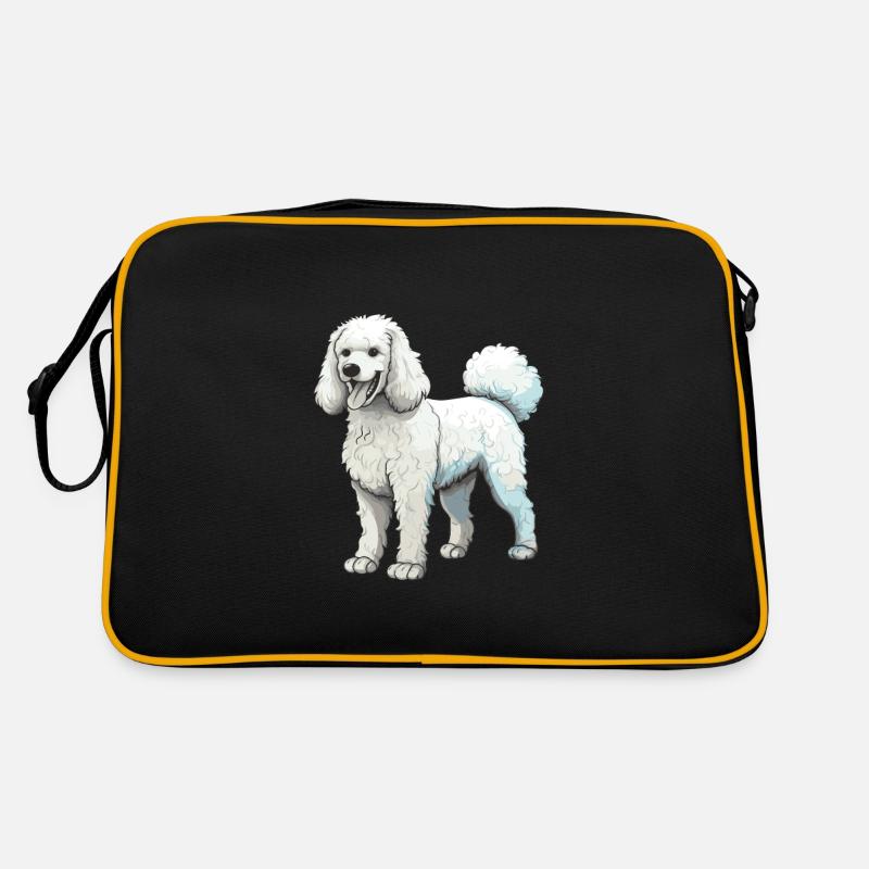 Poodle Dog Retro Bag