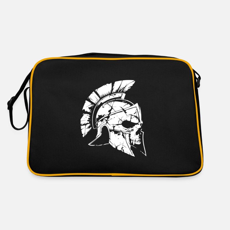 Spartan Gladiator Skull Retro Bag