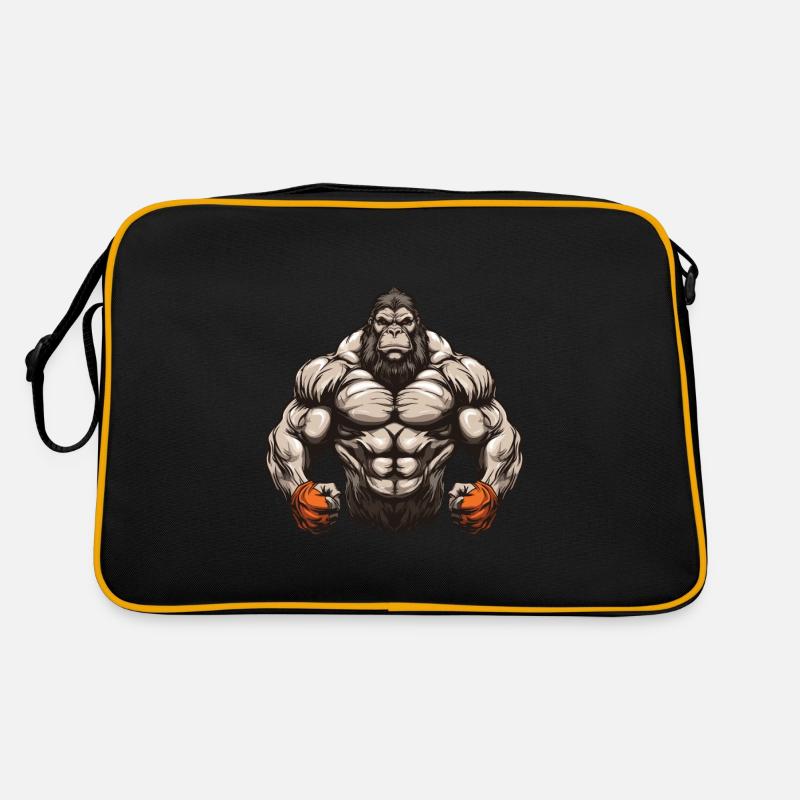Musculation Gorilla Sac Retro