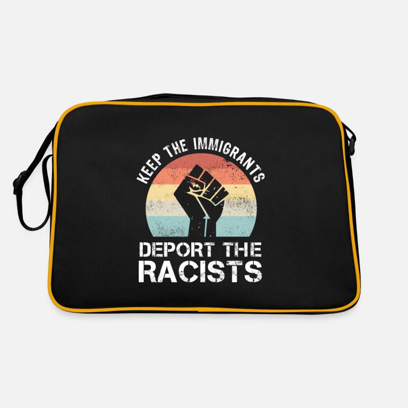 BLM garde les immigrants expulser les racistes Sac Retro