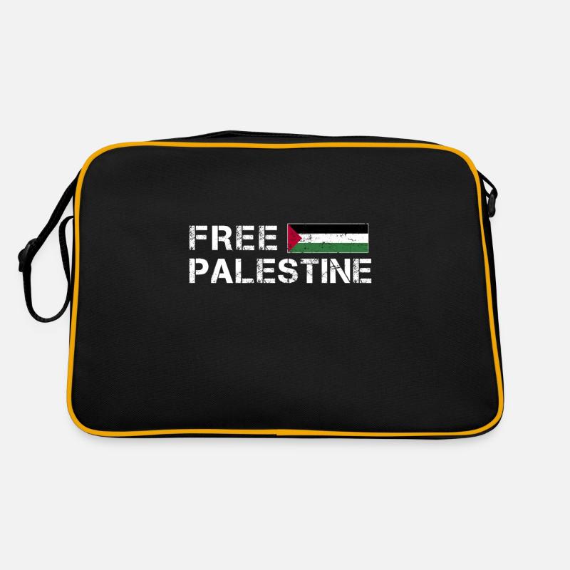 Palestine libre Gaza Drapeau arabe Sac Retro