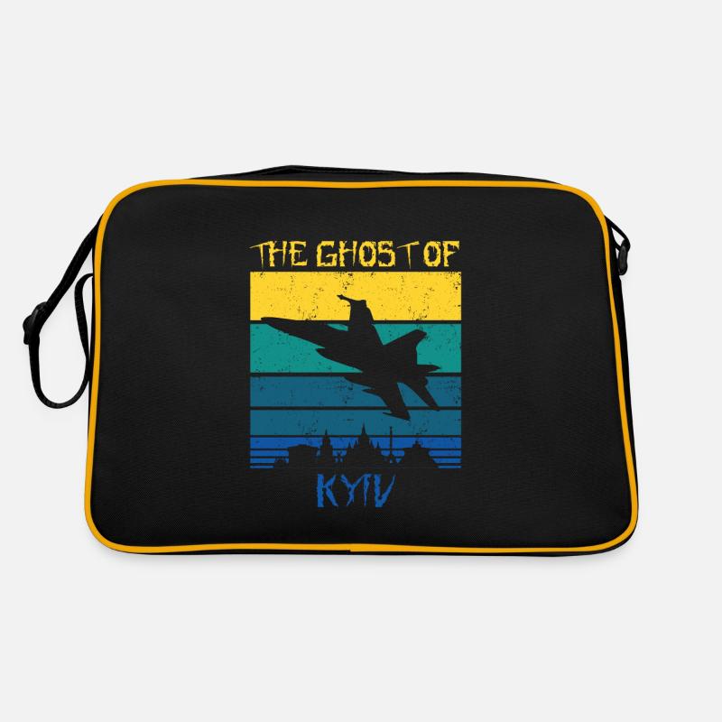 Der Geist von Kiew Retro Tasche