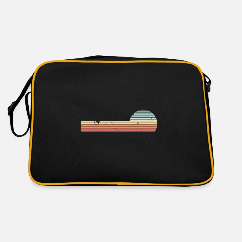 Rétro Horizontal Vintage Sunset Sac Retro