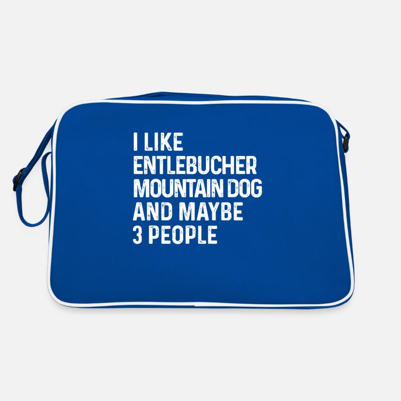 I Like Entlebucher Mountain Dog And Maybe 3 Retro Bag
