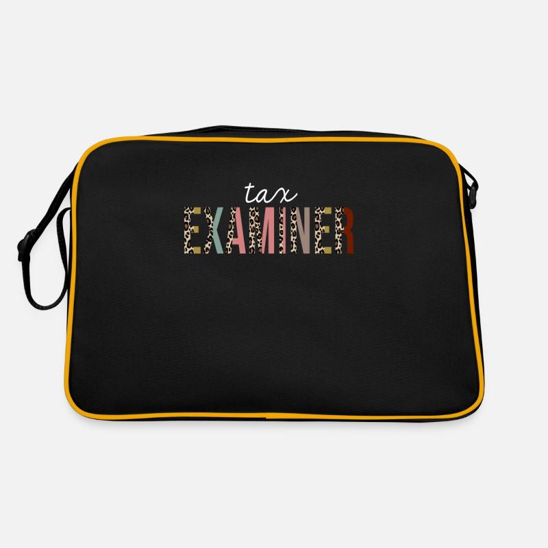 Tax Examiner Leopard Print Funny Gift Retro Bag