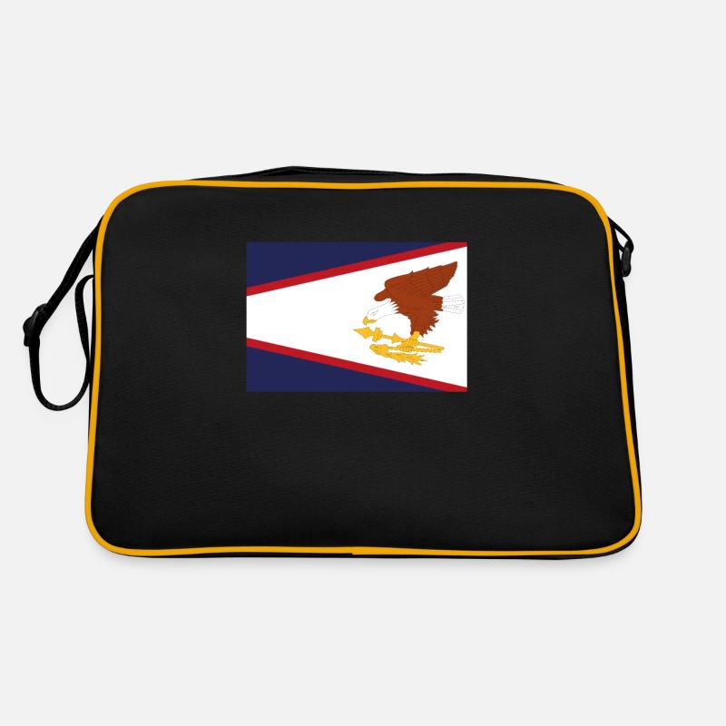 Official American Samoa Flag American Country Retro Bag