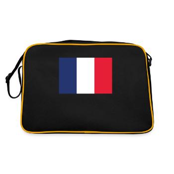 Drapeau officiel de la Guadeloupe Guadeloupean Gwadloup - Sac Retro - noir/or - Dos