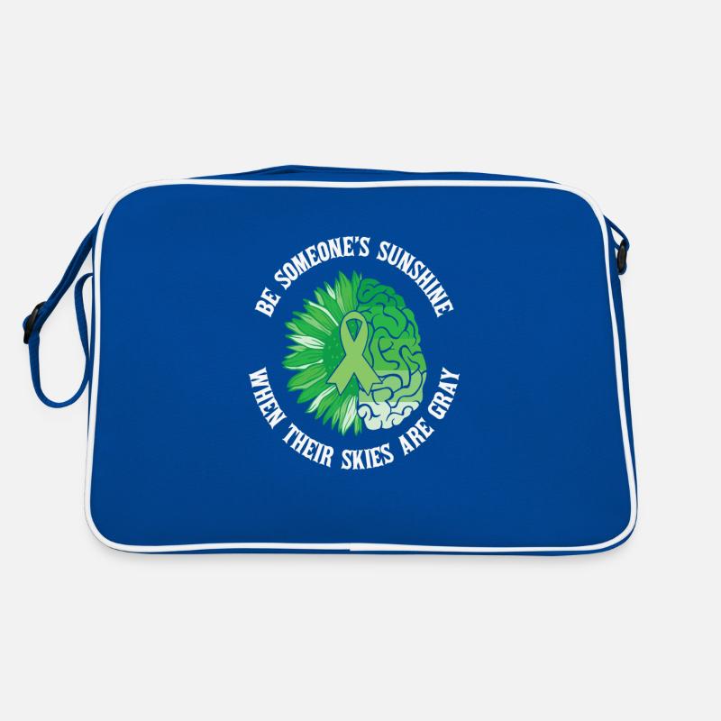 Sei Someonnes Sonnenschein, wenn ihr Himmel grau ist Retro Tasche
