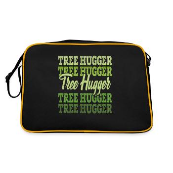 Tree Hugger Tree Protection - Sac Retro - noir/or - Dos