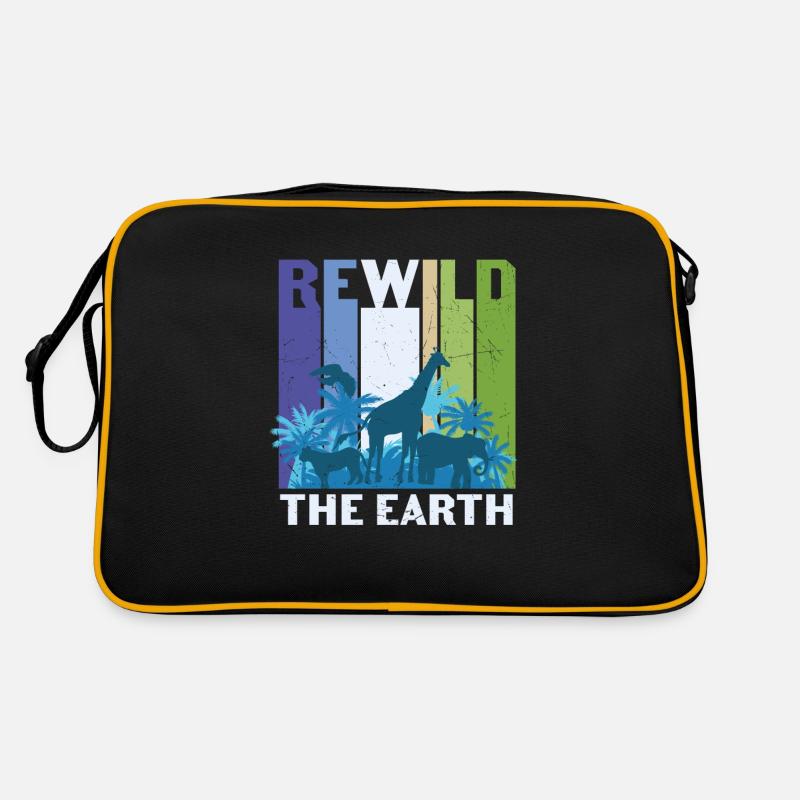 Rewild The Earth Wildlife Citations Sac Retro