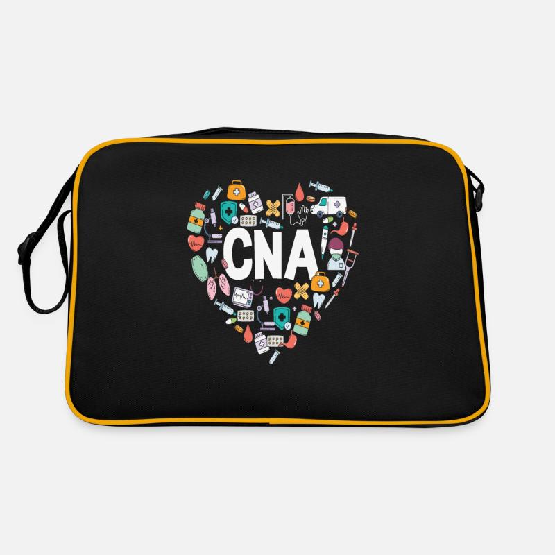 C N A Medizinische Retro Tasche