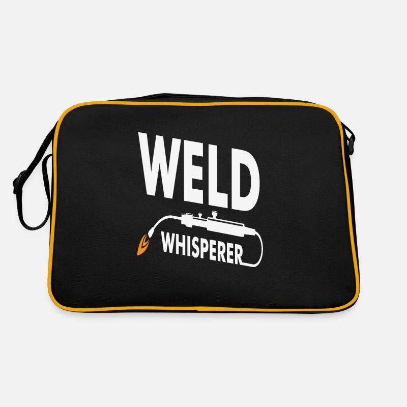 Schweißflüsterer Schweißkonstruktion Retro Tasche