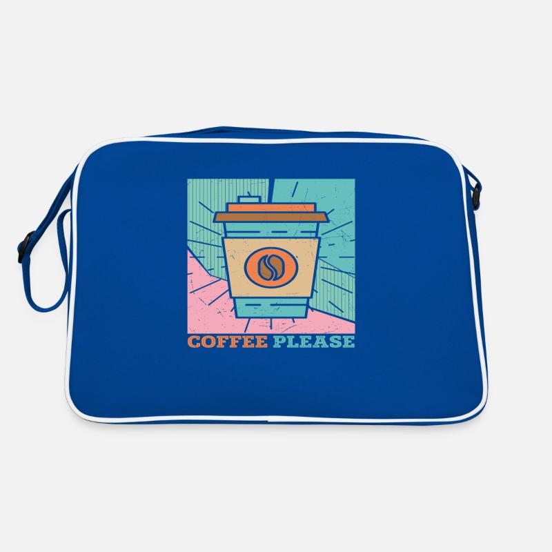 Coffee Please Quotes For Coffee Retro Bag