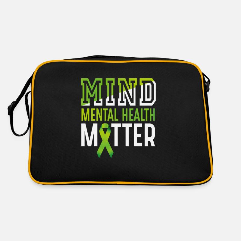Mind Mental Health Matter Retro Bag