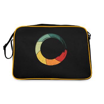 Meditation Retro - Retro Bag - black/gold - Back