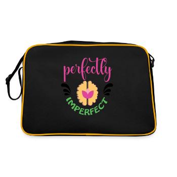 Perfectly Imperfect Protection Support - Retro Bag - black/gold - Back