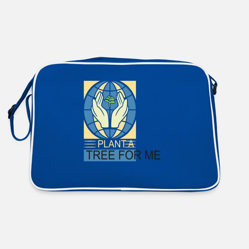 Plant A Tree For Me Quotes Retro Bag