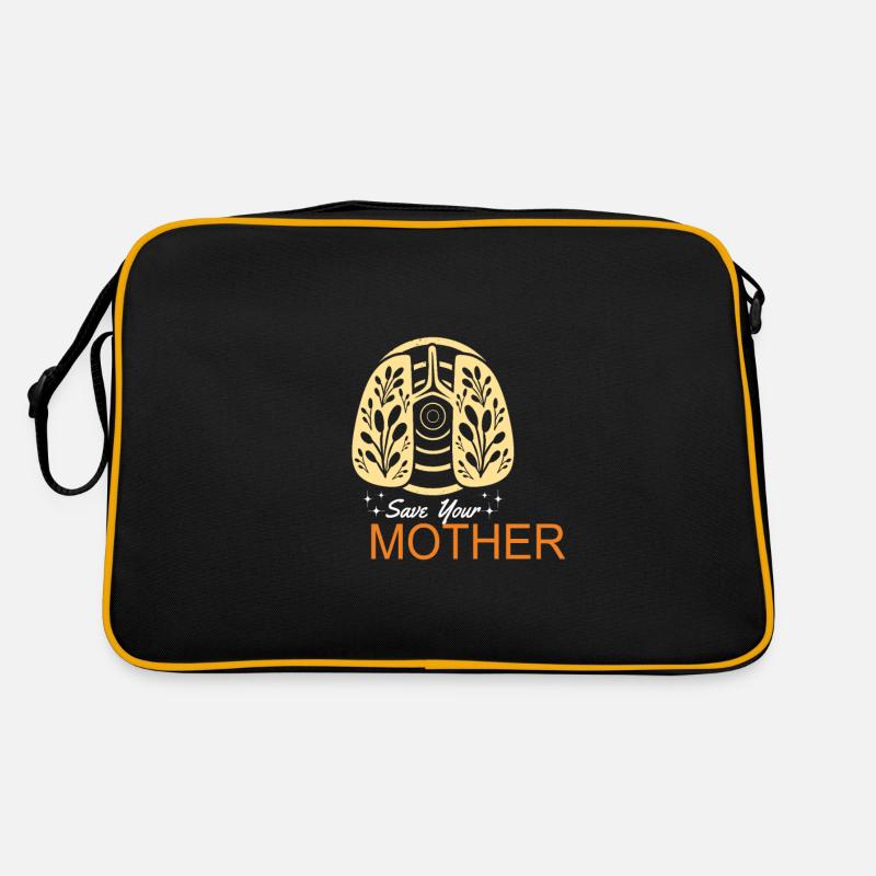 Rette die Erde, rette deine Mutter Erde Schutz Retro Tasche