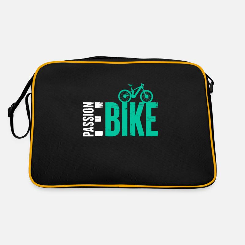 Passionné de vélo électrique Ebike Sac Retro