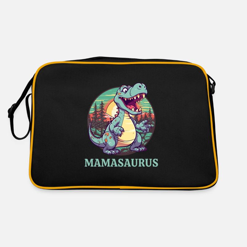 Mamasaurus Mama Muttertag Retro Tasche
