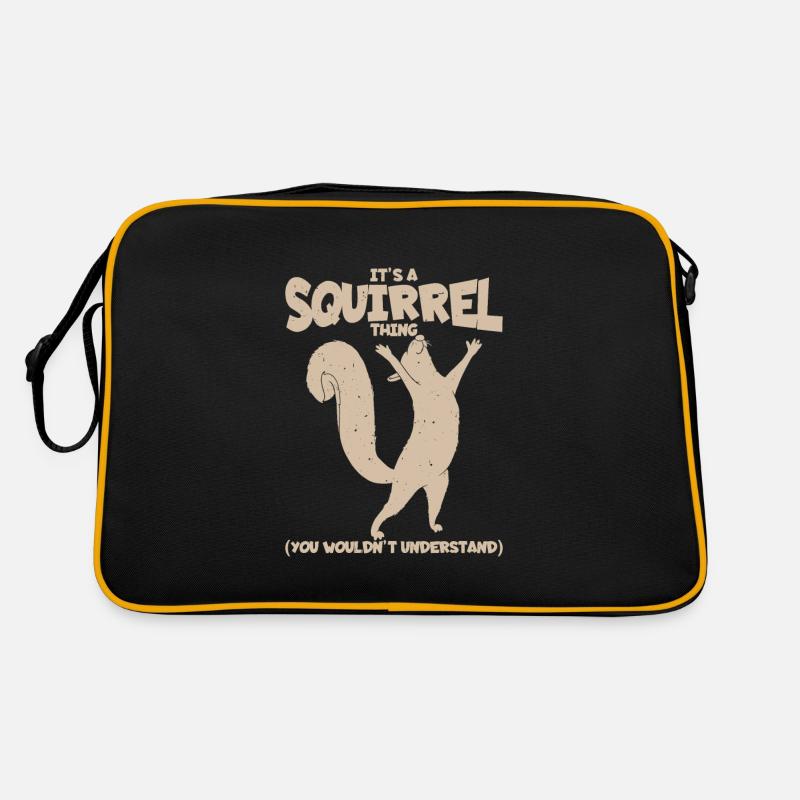 It's A Squirrel Thing. (You Wouldn't Understand) Retro Bag