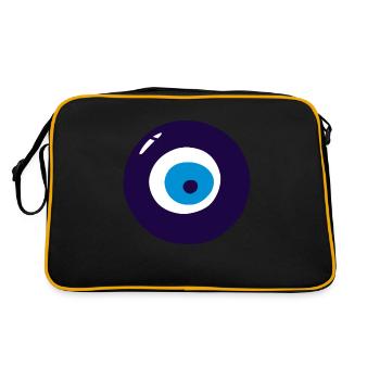 Nazar oeil turc - Sac Retro - noir/or - Dos