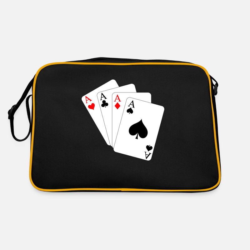 Karten Retro Tasche
