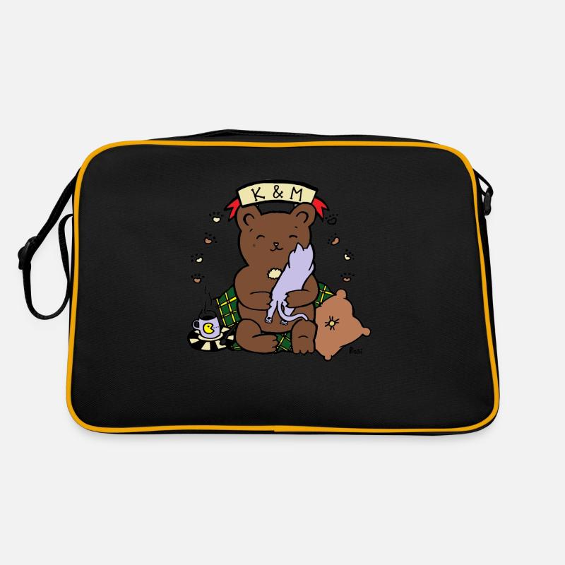 K / M - Cozy Bear / Kitty - Rosi Retro Tasche