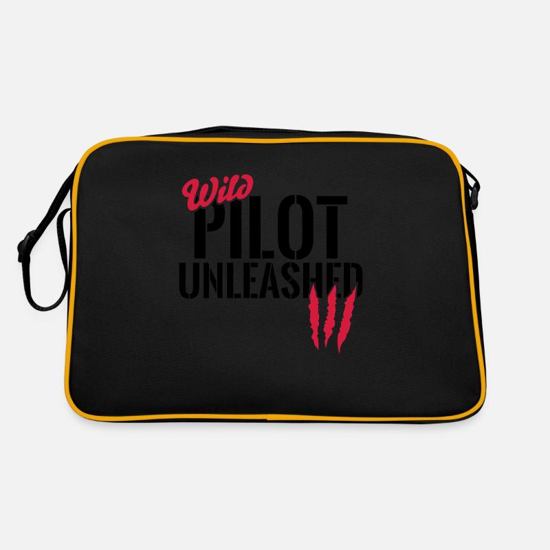Wild pilot unleashed Retro Bag