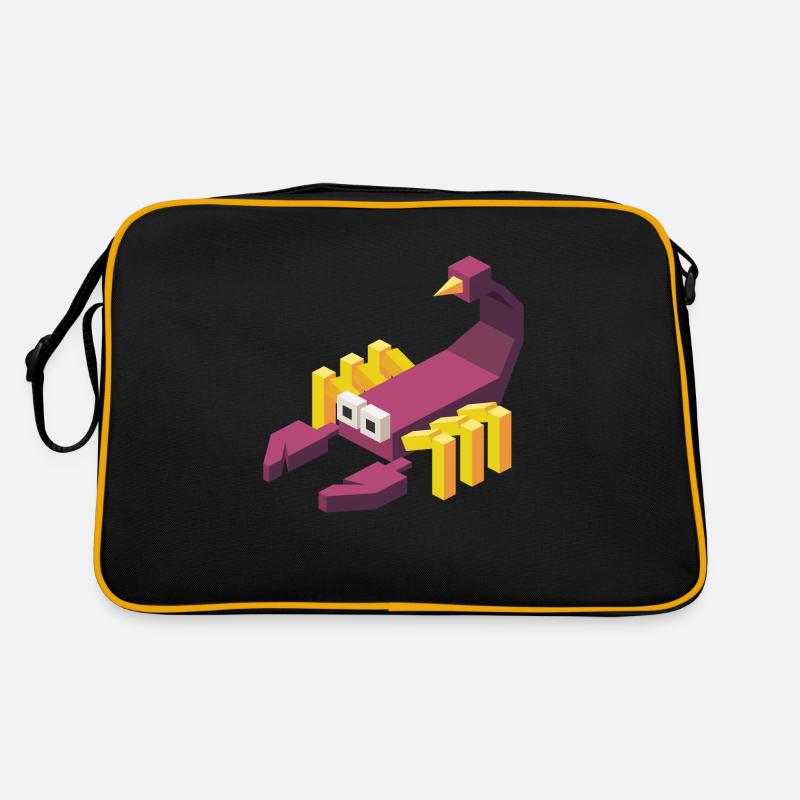 Scorpion Lowpoly Sac Retro