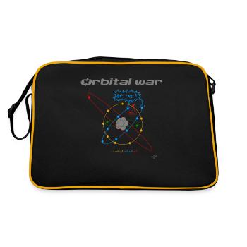 orbital war - Retro Bag - black/gold - Back