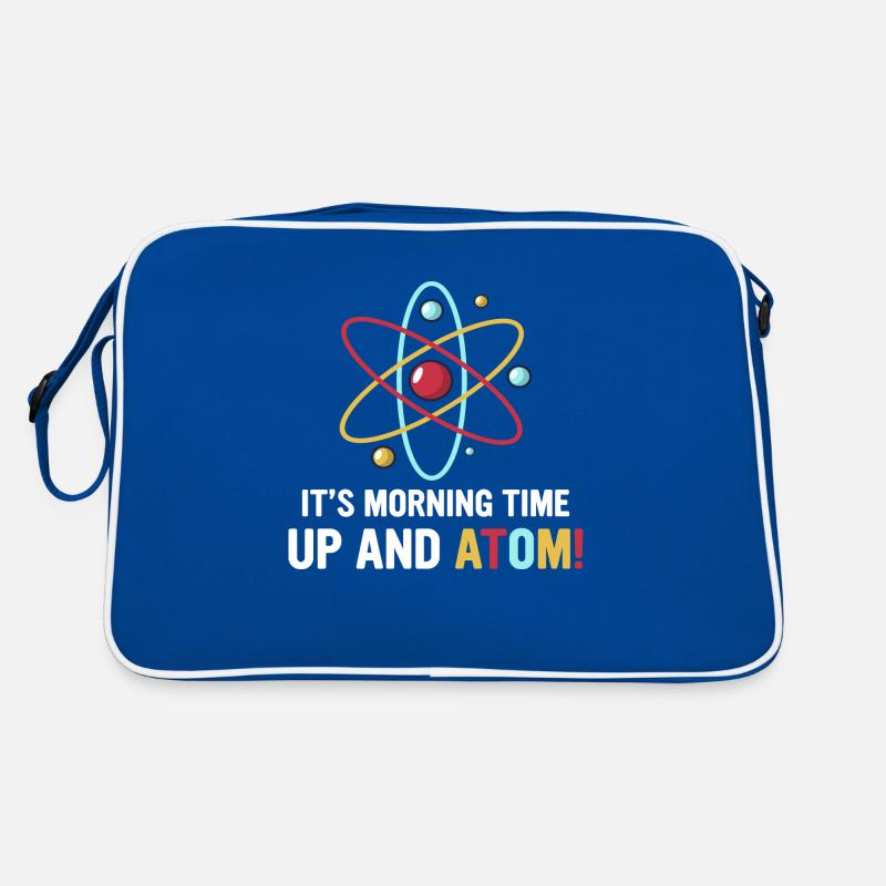 Physics physicist funny saying atom gift Retro Bag