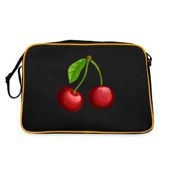 Douces cerises - Sac Retro - noir/or - Dos