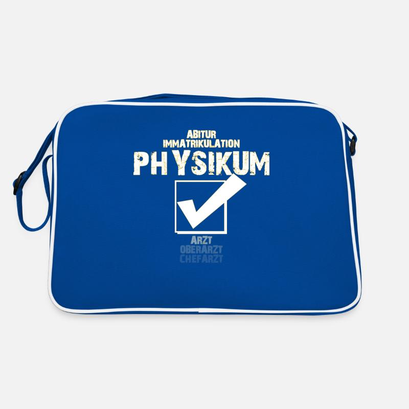 Physikum geschafft Geschenk Retro Tasche