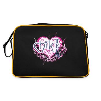 chik teen - Retro Bag - black/gold - Back
