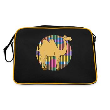 Chameau - Sac Retro - noir/or - Dos