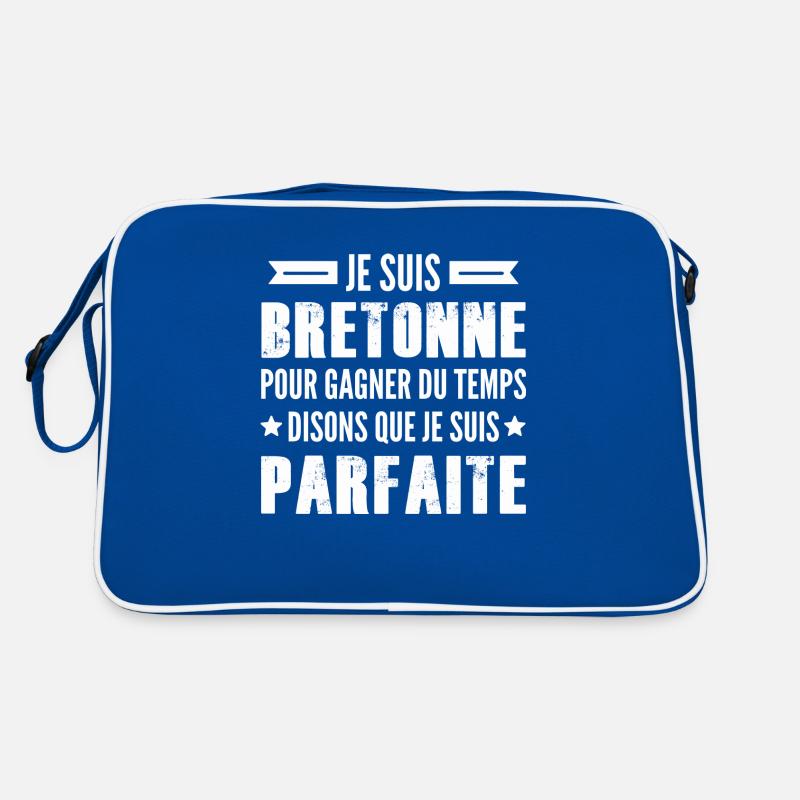 je suis bretonne parfaite Sac Retro