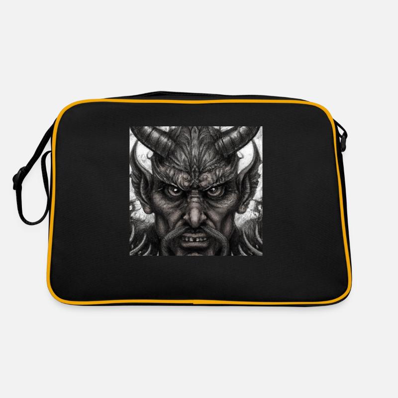 Devil Face Retro Bag