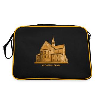Lehnin Monastery - Retro Bag - black/gold - Back