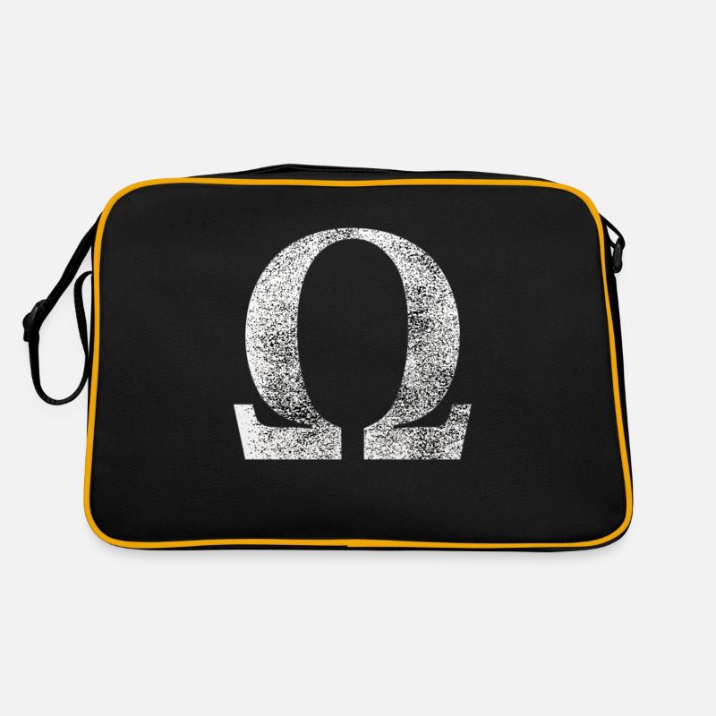Omega-Zeichen Retro Tasche