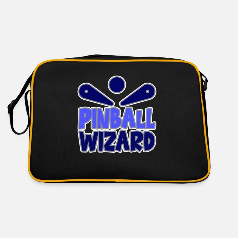 Pinball Wizard pinball machine blue flipper Retro Bag