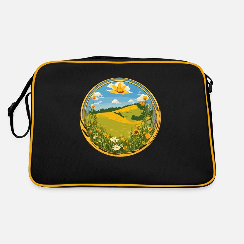 Blooming springtime Retro Bag