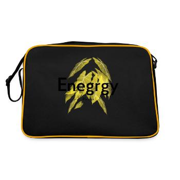 Logo sportswear - Sac Retro - noir/or - Dos