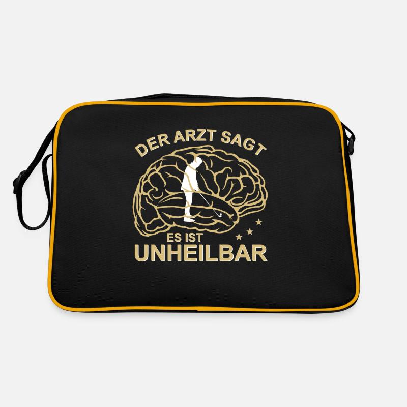 Golf unheilbar Retro Tasche