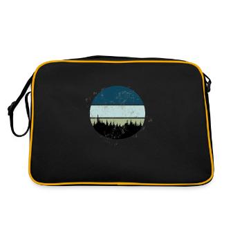 forest - Sac Retro - noir/or - Dos