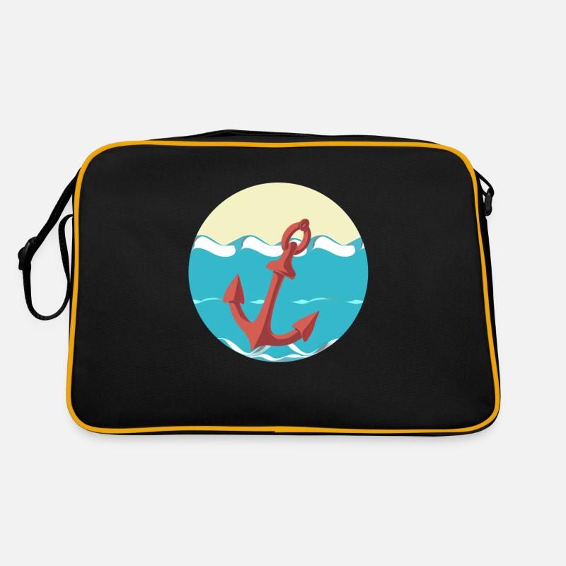 Anchor - Waves Retro Bag