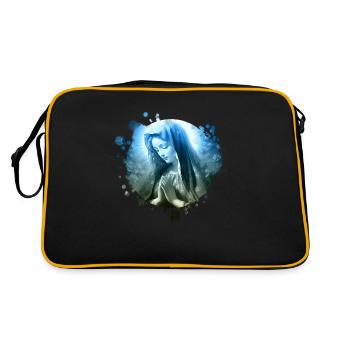 Holly Mary Maria Madonna Mariana Virgin Mary Holy - Retro Bag - black/gold - Back