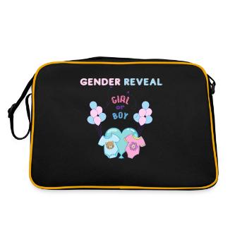Révélation de genre - Sac Retro - noir/or - Dos